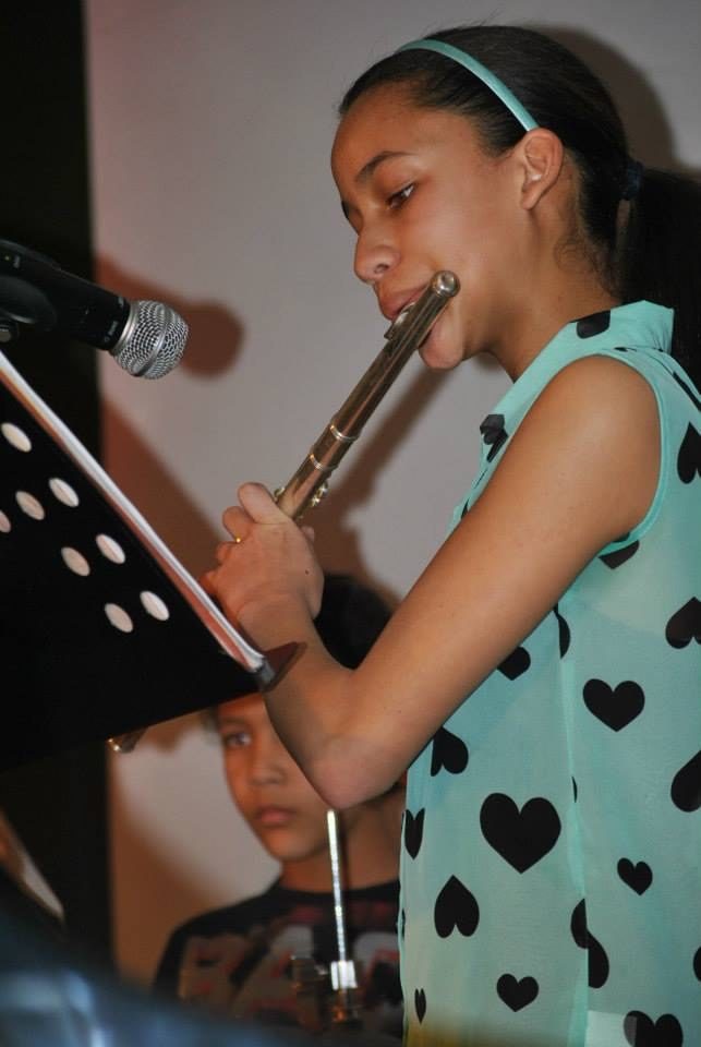 Hannah Kerchhoff performing in her early years