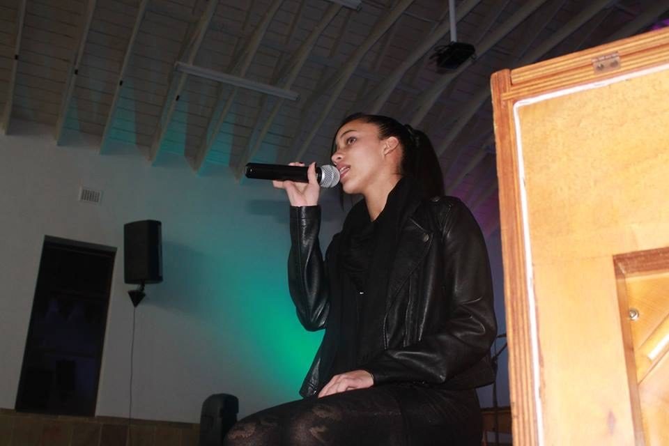 Hannah Kerchhoff performing in her early years