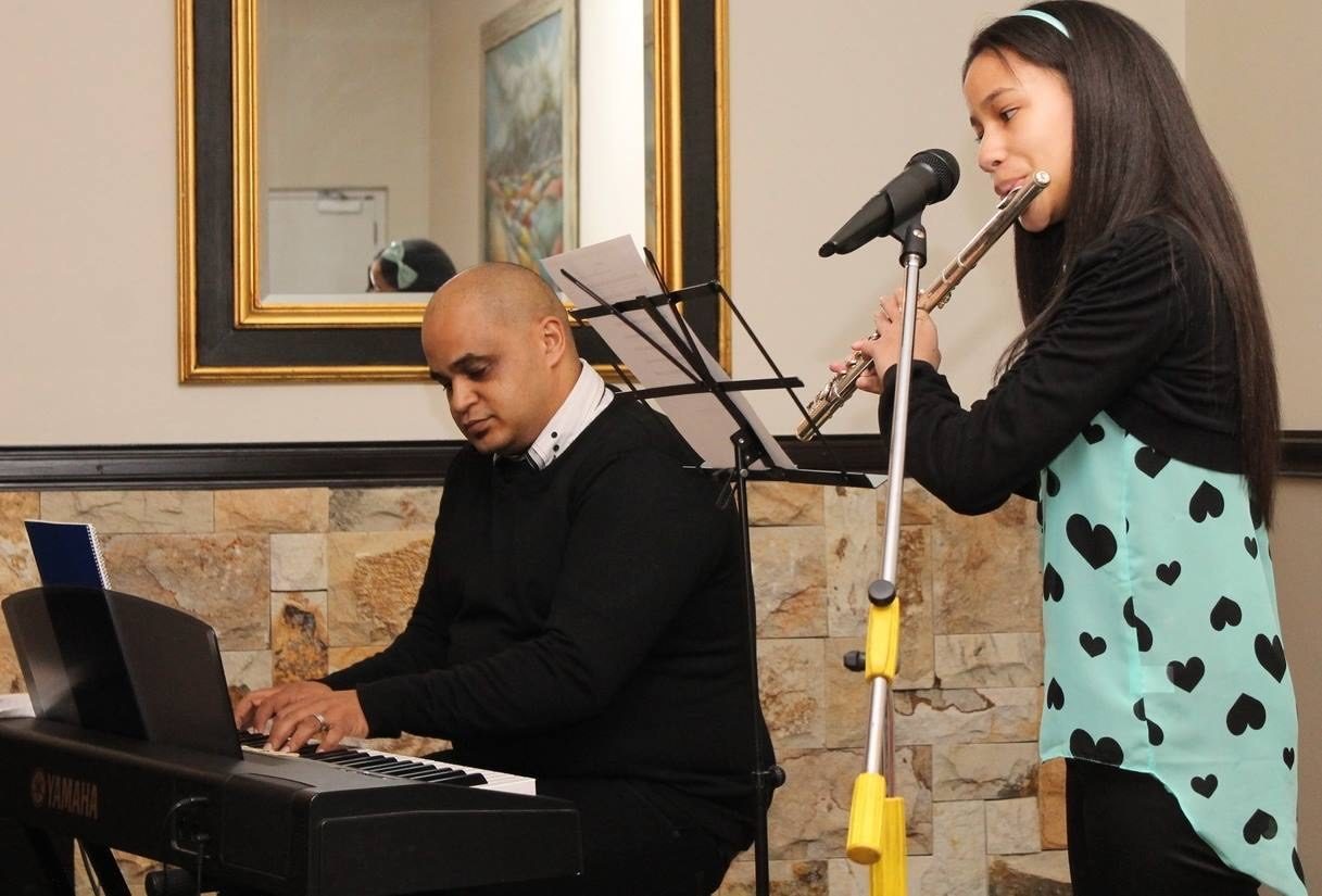 Hannah Kerchhoff performing in her early years