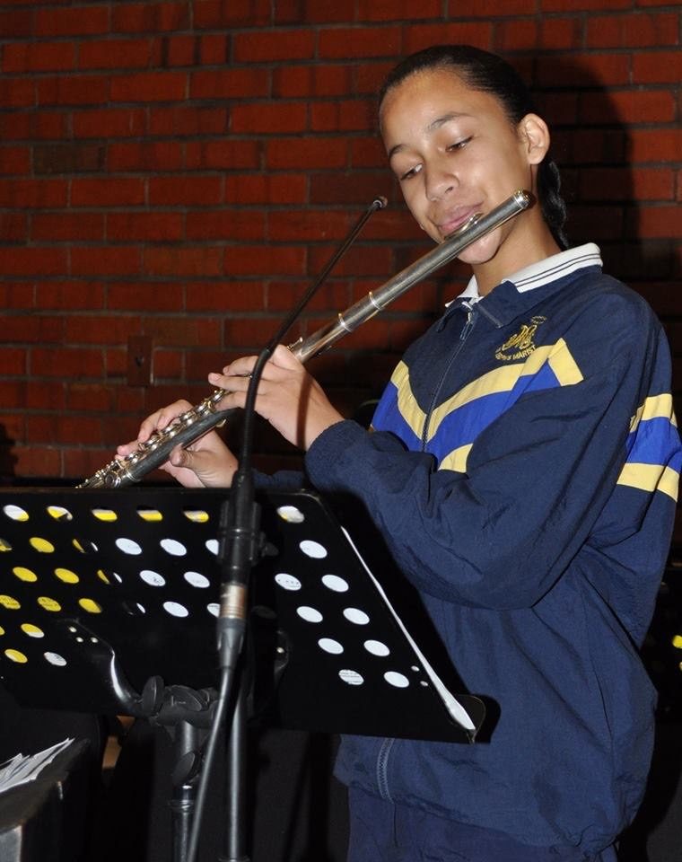 Hannah Kerchhoff performing in her early years