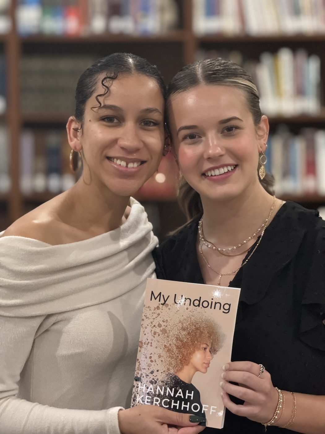 Hannah Kerchhoff at the My Undoing book launch