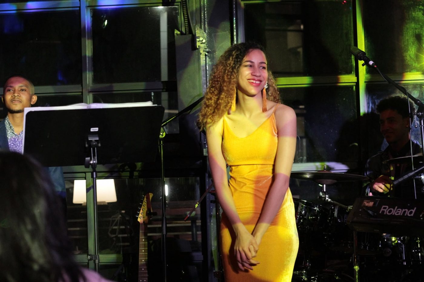 Hannah Kerchhoff performing live at Radisson Red