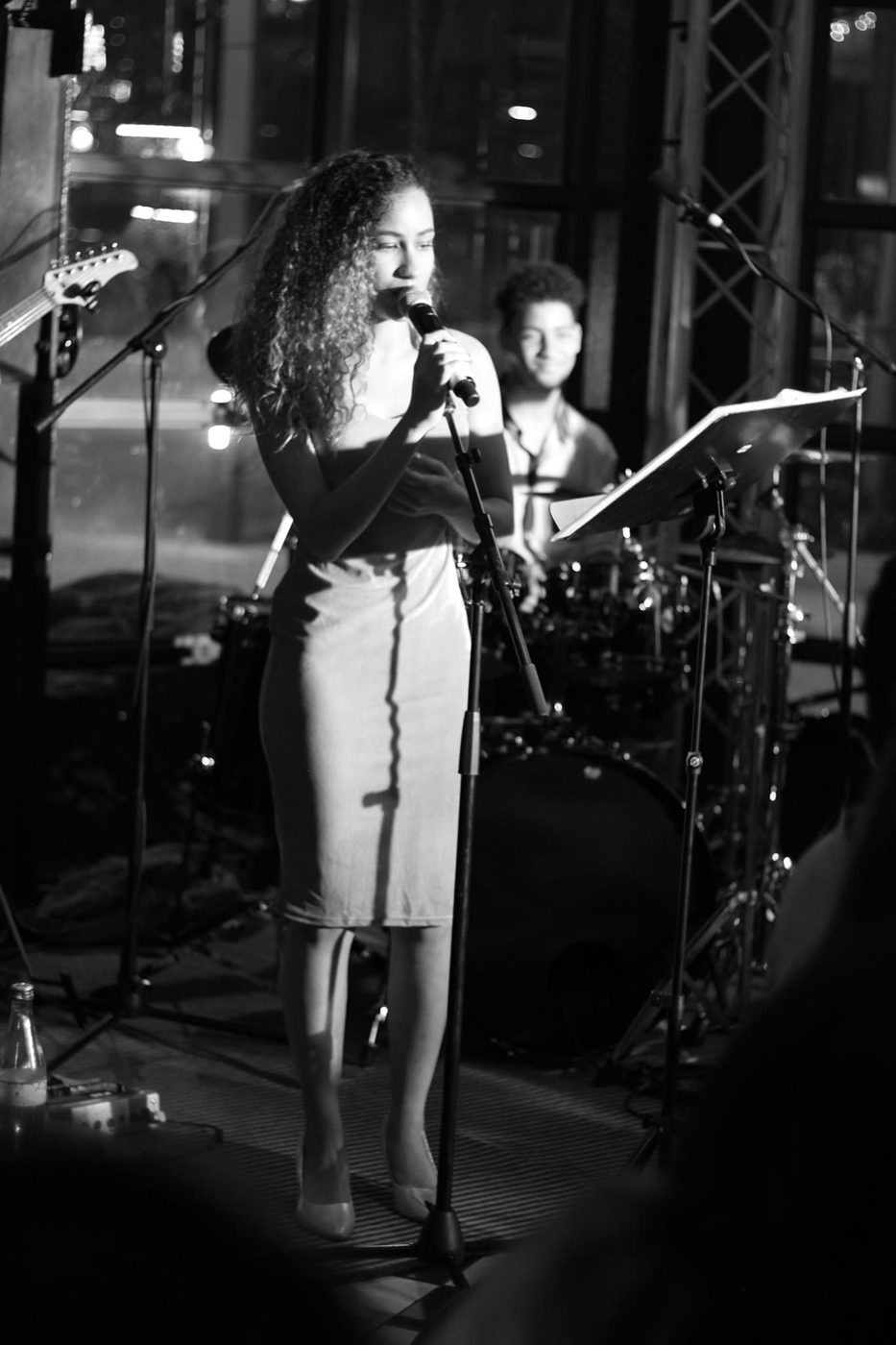 Hannah Kerchhoff performing live at Radisson Red
