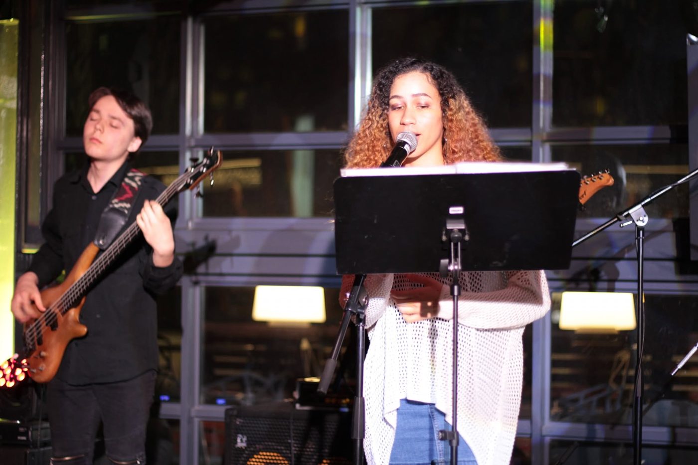 Hannah Kerchhoff performing live at Radisson Red